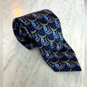 Jhane Barnes Mens 100% Silk Neck Tie
